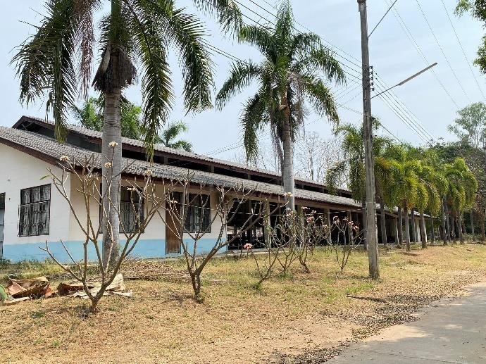 อาคารโรงอาหารโครงการเกษตรเพื่อชีวิต